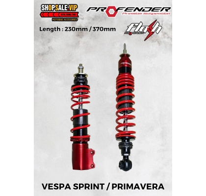 Phuộc Profender Flash Vespa Sprint / Primavera ( Màu Đỏ )