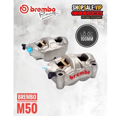 Heo Brembo 4Pis M50 Trái Chính Hãng (Chân 100mm)