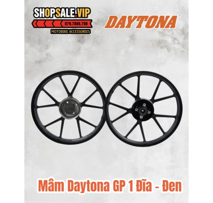 Mâm Daytona 1 Đĩa Chính Hãng (Màu Đen)